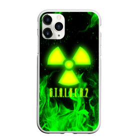 Чехол для iPhone 11 Pro Max матовый с принтом S T A L K E R 2 в Новосибирске, Силикон |  | bandit | chernobyl | pripyat | s.t.a.l.k.e.r. 2 | shadow of chernobyl | stalker | stalker 2 | бандиты | меченый | припять | сталкер | сталкер 2 | тени чернобыля | чернобыль | чистое небо