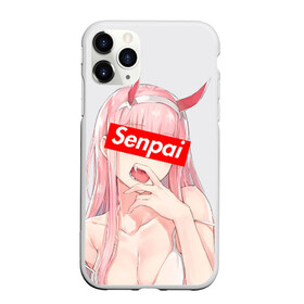 Чехол для iPhone 11 Pro матовый с принтом Senpai 02 в Новосибирске, Силикон |  | 02 | ahegao | anime | darling in the franxx | franxx | manga | senpai | аниме | ахегао | манга | милый во франксе | сенпай | франкс