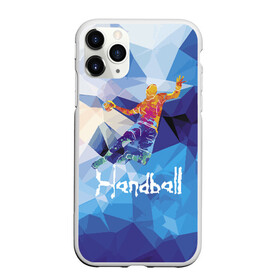 Чехол для iPhone 11 Pro Max матовый с принтом Handball в Новосибирске, Силикон |  | Тематика изображения на принте: attack | ball | game | handball | jump | player | sport | sportsman | атака | игра | мяч | прыжок | спорт | спортмен