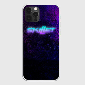 Чехол для iPhone 12 Pro Max с принтом Skillet в Новосибирске, Силикон |  | alternative rock | christian metal | christian rock | cooper | hard rock | neon | nu metal | scilet | scillet | skilet | skillit | symphonic metal | неон | скелет | скилет | скилт