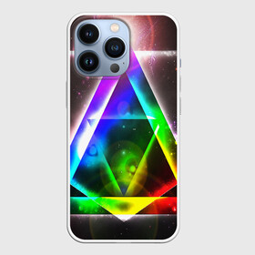 Чехол для iPhone 13 Pro с принтом ИЛЛЮМИНАТЫ в Новосибирске,  |  | bright | colorful | cool | disco | music | music lover | neon | retro | space | speaker | tape recorder | technique | vintage | винтаж | диско | космос | музыка | неон | ретро | ретро неон | техника