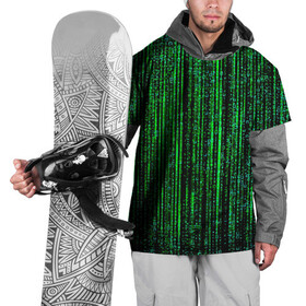 Накидка на куртку 3D с принтом МАТРИЦА КАК В КИНО в Новосибирске, 100% полиэстер |  | agent smith | hugo weaving | keanu reeves | the matrix | киану ривз | код | матрица | матрица 4 | нео | цифры