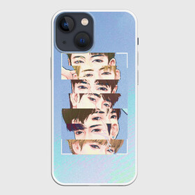 Чехол для iPhone 13 mini с принтом GOT7 в Новосибирске,  |  | Тематика изображения на принте: bambam | eyes on you | got 7 | got7 | jb | jinyoung | k pop | youngjae | yugyeom | гот7 гот 7 | к поп