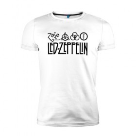 Мужская футболка премиум с принтом Led Zeppelin в Новосибирске, 92% хлопок, 8% лайкра | приталенный силуэт, круглый вырез ворота, длина до линии бедра, короткий рукав | led | led zeppelin | блюз | группа | джимми пейдж | джон генри бонэм | джон пол джонс | лед зепелен | лед зеппелин | метал | роберт плант | рок | тяжелый | фолк | хард | хардрок | хеви | хевиметал
