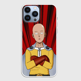 Чехол для iPhone 13 Pro Max с принтом Сайтама здесь в Новосибирске,  |  | anime | man | manga | meme | one punch | onepunch | onepunchman | punch man | wanpanman | аниме | ван | ван панч | ванпанч | ванпанч мен | ванпанчмен | лысый | манга | мем | мен | панч | панч мен | сайтама