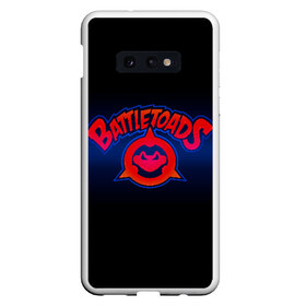 Чехол для Samsung S10E с принтом Battletoads в Новосибирске, Силикон | Область печати: задняя сторона чехла, без боковых панелей | arc system works | battle | game | mindscape | rare | toads | боевые | боевые жабы | лягушки