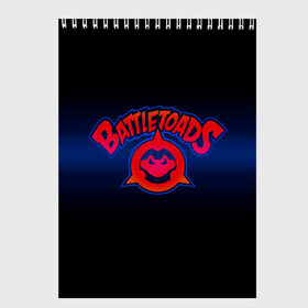 Скетчбук с принтом Battletoads в Новосибирске, 100% бумага
 | 48 листов, плотность листов — 100 г/м2, плотность картонной обложки — 250 г/м2. Листы скреплены сверху удобной пружинной спиралью | arc system works | battle | game | mindscape | rare | toads | боевые | боевые жабы | лягушки