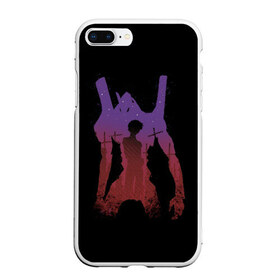 Чехол для iPhone 7Plus/8 Plus матовый с принтом EVANGELION в Новосибирске, Силикон | Область печати: задняя сторона чехла, без боковых панелей | angel | eva | evangelion | neon genesis evangelion | nerv | аска лэнгли сорью | ева | евангелион | мисато кацураги | рей аянами | синдзи