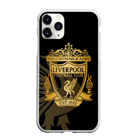 Чехол для iPhone 11 Pro Max матовый с принтом LIVERPOOL в Новосибирске, Силикон |  | lfc | liverpool | sport | ynwa | ливерпуль | лфк | спорт