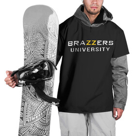 Накидка на куртку 3D с принтом Вrazzers university в Новосибирске, 100% полиэстер |  | Тематика изображения на принте: brazers | brazzers | brazzers university | бразерс | бразэрс | университет бразерс