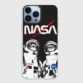 Чехол для iPhone 13 Pro Max с принтом Nasa cats austronaut в Новосибирске,  |  | cats austronaut | nasa | space | космос | кот космонавт | наса | насса