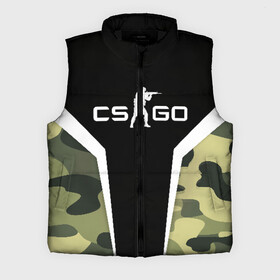 Мужской жилет утепленный 3D с принтом CS:GO Camouflage в Новосибирске,  |  | Тематика изображения на принте: conter | counter | cs go | csgo | global | offensive | strike | контер | кс го | ксго | страйк