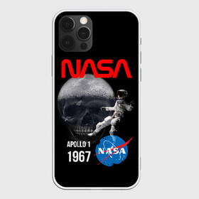 Чехол для iPhone 12 Pro Max с принтом Nasa Apollo 1 1967 в Новосибирске, Силикон |  | apollo 1 | apollon 1 | apolon 1 | nasa | аполлон 1 | аполон 1 | наса | насса