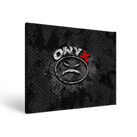 Холст прямоугольный с принтом Onyx в Новосибирске, 100% ПВХ |  | Тематика изображения на принте: fredro starr | onyx | rap | sonny seeza | sticky fingaz | оникс | рэп