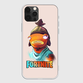 Чехол для iPhone 12 Pro с принтом КАРАСЬ FORTNITE в Новосибирске, силикон | область печати: задняя сторона чехла, без боковых панелей | 10 | battle | fort | fortnite | royale | season | season x | битва | карась | королевская | сезон x | форт | фортнайт