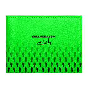 Обложка для студенческого билета с принтом BILLIE EILISH (автограф) в Новосибирске, натуральная кожа | Размер: 11*8 см; Печать на всей внешней стороне | be | billie | billie eilish | билли | билли айлиш