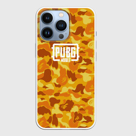 Чехол для iPhone 13 Pro с принтом PUBG токсичный камуфляж в Новосибирске,  |  | mobile | pubg mobile | pubgmobile | бапе | бейп | мобайл | пабг