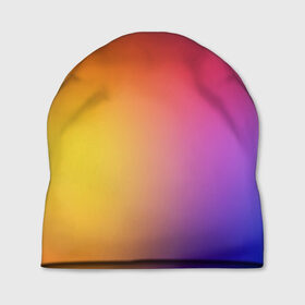 Шапка 3D с принтом Abstract gradient colors в Новосибирске, 100% полиэстер | универсальный размер, печать по всей поверхности изделия | abstract | colors | gradient | абстракция | градиент | перелив | цвет | цветовой