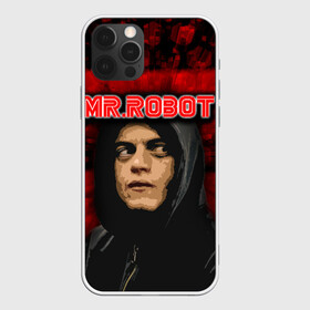 Чехол для iPhone 12 Pro с принтом Mr.robot  в Новосибирске, силикон | область печати: задняя сторона чехла, без боковых панелей | robot | драма | мистер | мистер робот | психологический триллер | рами малек | робот | технотриллер