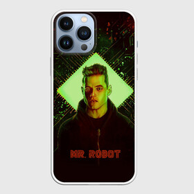 Чехол для iPhone 13 Pro Max с принтом Мистер Робот в Новосибирске,  |  | mr. robot | мистер робот | сериал | фильм | хакер | элиот | эллиот