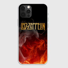 Чехол для iPhone 12 Pro Max с принтом LED ZEPPELIN в Новосибирске, Силикон |  | led zeppelin | джимми пейдж | лед зеппелин