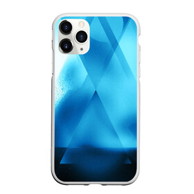 Чехол для iPhone 11 Pro Max матовый с принтом ABSTRACT BLUE в Новосибирске, Силикон |  | Тематика изображения на принте: abstraction | art | black | colors | cпектр | geometric | pattern | rainbow | spectrum | абстракция | витраж | геометрический | искусство | полосы | радуга | разноцветные | рисунок | стекло | узор | цвета | черные