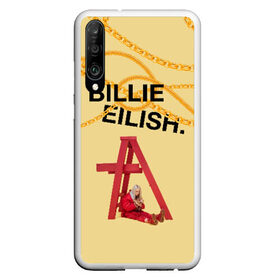 Чехол для Honor P30 с принтом BILLIE EILISH в Новосибирске, Силикон | Область печати: задняя сторона чехла, без боковых панелей | all | asleep | bad | bellyache | billie | blohsh | dont | eilish | eyes | fall | guy | logo | music | ocean | singer | smile | when | айлиш | били | билли | бэрд | лого | музыка | пайрат | певица | символ | эйлиш