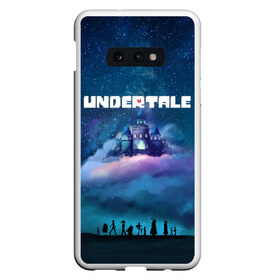 Чехол для Samsung S10E с принтом UNDERTALE АНДЕРТЕЙЛ в Новосибирске, Силикон | Область печати: задняя сторона чехла, без боковых панелей | asriel dreemurr | chara | frisk | sans | undertale | азриэль дримурр | андертейл | андрайн | гастер | замок азгора | меттатон | санс | фриск | чара