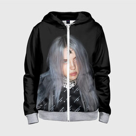 Детская толстовка 3D на молнии с принтом BILLIE EILISH с Пауком в Новосибирске, 100% полиэстер |  манжеты и пояс оформлены широкой мягкой резинкой, двухслойный капюшон со шнурком для регулировки, спереди карманы и застежка-молния
 | Тематика изображения на принте: all | asleep | bad | bellyache | billie | blohsh | dont | eilish | eyes | fall | ghoul | guy | logo | music | ocean | singer | smile | when | айлиш | били | билли | бэрд | лого | музыка | пайрат | певица | символ | эйлиш