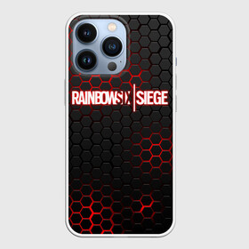 Чехол для iPhone 13 Pro с принтом RAINBOW SIX | SIEGE в Новосибирске,  |  | 6 | outbreak | rainbow | rainbow six siege | six | tom clancys | радуга осада | том клэнси