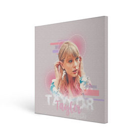Холст квадратный с принтом Taylor Swift в Новосибирске, 100% ПВХ |  | Тематика изображения на принте: lover | me | new album | reputation | swift | taylor | taylor swift | музыка | новый альбом | свифт | тей | тейлор | тейлор свифт