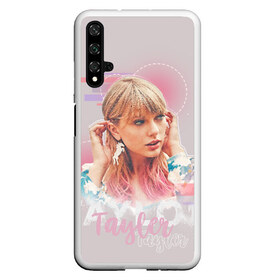 Чехол для Honor 20 с принтом Taylor Swift в Новосибирске, Силикон | Область печати: задняя сторона чехла, без боковых панелей | lover | me | new album | reputation | swift | taylor | taylor swift | музыка | новый альбом | свифт | тей | тейлор | тейлор свифт