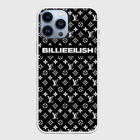 Чехол для iPhone 13 Pro Max с принтом BILLIE EILISH в Новосибирске,  |  | be | billie | billie eilish | blohsh | brand | france | logo | louis vuitton | lv | pattern | билли | билли айлиш | бренд | лв | лого | лоуис вуиттон | луи вуиттон | мода | паттерн | фигуры | франция