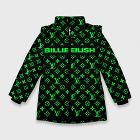 Зимняя куртка для девочек 3D BILLIE EILISH купить в Новосибирске