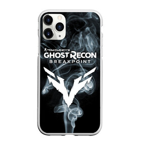 Чехол для iPhone 11 Pro Max матовый с принтом GHOST RECON BREAKPOINT в Новосибирске, Силикон |  | Тематика изображения на принте: break | breakpoint | clancy | clancy’s | ghost | logo | point | recon | symbol | tom | ubisoft | брейк | брейкпоинт | гост | игра | игры | кленсис | клэнси | лого | логотип | поинт | рекон | символ | том | юбисофт