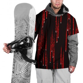 Накидка на куртку 3D с принтом МАТРИЧНЫЙ КОД в Новосибирске, 100% полиэстер |  | hugo weaving | pc | the matrix | код | компьютеры | матрица | матрица 4 | программист | программный код | цифры