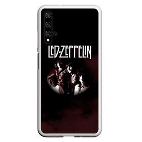 Чехол для Honor 20 с принтом Led Zeppelin в Новосибирске, Силикон | Область печати: задняя сторона чехла, без боковых панелей | Тематика изображения на принте: led | led zep | led zeppelin | ledzep | lz | zoso | группа | джимми пейдж | джон генри бонэм | джон пол джонс | зосо | лед зепелен | лед зеппелин | ледзепелен | ледзеппелин | роберт плант | рок