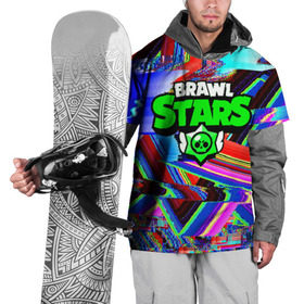 Накидка на куртку 3D с принтом BRAWL STARS в Новосибирске, 100% полиэстер |  | Тематика изображения на принте: android | brawl stars | games | mobile game | stars | игры | мобильные игры