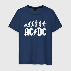 Мужская футболка хлопок с принтом AC DC в Новосибирске, 100% хлопок | прямой крой, круглый вырез горловины, длина до линии бедер, слегка спущенное плечо. | Тематика изображения на принте: ac dc | acdc | acdc ас дс | австралийская | ангус янг | асдс | блюз | группа | крис слэйд | метал | молния | музыка | певцы | рок | рок н ролл | стиви янг | хард | хардрок | эксл роуз