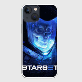 Чехол для iPhone 13 mini с принтом Starset в Новосибирске,  |  | Тематика изображения на принте: logo | rock | starset | лого | рок | старсет