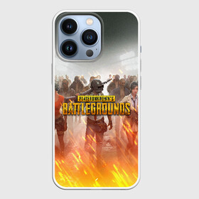 Чехол для iPhone 13 Pro с принтом PUBG в Новосибирске,  |  | battle royal | playerunknowns battlegrounds | pubg | пабг | пубг