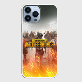 Чехол для iPhone 13 Pro Max с принтом PUBG в Новосибирске,  |  | Тематика изображения на принте: battle royal | playerunknowns battlegrounds | pubg | пабг | пубг