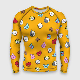 Мужской рашгард 3D с принтом BT21 в Новосибирске,  |  | bt21 | bt21 chimmy | bt21 cooky | bt21 koya | bt21 shooky | bt21 игрушки | bt21 купить | bt21 персонажи | bt21 чонгук | bts | bts 2019 | bts love | k pop | коя bt21 | магазин bt21