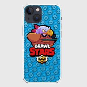 Чехол для iPhone 13 mini с принтом Brawl Stars в Новосибирске,  |  | brawl | brawl stars | stars | бравл | бравл старс | браво старс | игра | компьютерная | онлайн | старс