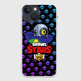 Чехол для iPhone 13 mini с принтом Brawl Stars в Новосибирске,  |  | brawl | brawl stars | stars | бравл | бравл старс | браво старс | игра | компьютерная | онлайн | старс