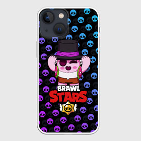 Чехол для iPhone 13 mini с принтом Brawl Stars в Новосибирске,  |  | brawl | brawl stars | stars | бравл | бравл старс | браво старс | игра | компьютерная | онлайн | старс