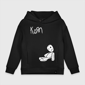 Детское худи Oversize хлопок с принтом Korn в Новосибирске, френч-терри — 70% хлопок, 30% полиэстер. Мягкий теплый начес внутри —100% хлопок | боковые карманы, эластичные манжеты и нижняя кромка, капюшон на магнитной кнопке | korn | koяn | альтернативный | арвизу | гранж | грув | группа | дэвис | корн | коян | лузье | манки | метал | музыка | нюметал | панк | песни | рок | уэлч | филди | филипп | хэд | череп | шаффер