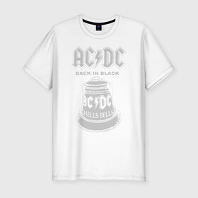 Мужская футболка премиум с принтом AC/DC в Новосибирске, 92% хлопок, 8% лайкра | приталенный силуэт, круглый вырез ворота, длина до линии бедра, короткий рукав | ac dc | acdc | acdc ас дс | австралийская | ангус янг | асдс | блюз | группа | крис слэйд | метал | молния | музыка | певцы | рок | рок н ролл | стиви янг | хард | хардрок | эксл роуз