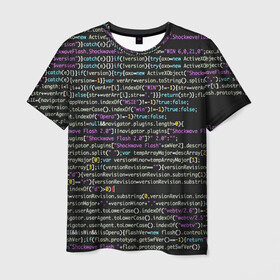 Мужская футболка 3D с принтом PHP CODE в Новосибирске, 100% полиэфир | прямой крой, круглый вырез горловины, длина до линии бедер | Тематика изображения на принте: hugo weaving | pc | the matrix | код | компьютеры | матрица | матрица 4 | программист | программный код | цифры