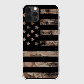 Чехол для iPhone 12 Pro Max с принтом American Flag Camo в Новосибирске, Силикон |  | eagle | states | united | usa | армейские | армия | камуфляж | орел | служба | снайпер | соединенных | солдат | сша | форма | штатов